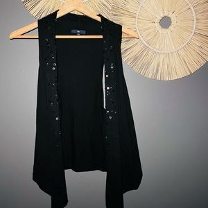 2000s BLACK GAP VEST